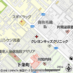 竹原医院周辺の地図