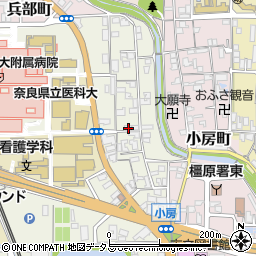 奈良県橿原市四条町908周辺の地図