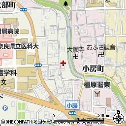 奈良県橿原市四条町900周辺の地図