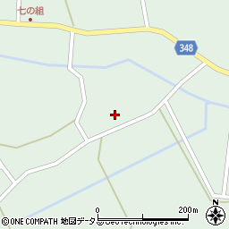 広島県東広島市河内町小田1852周辺の地図