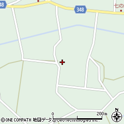広島県東広島市河内町小田1599周辺の地図