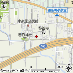奈良県橿原市四条町688周辺の地図