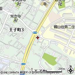大阪府和泉市王子町896-1周辺の地図