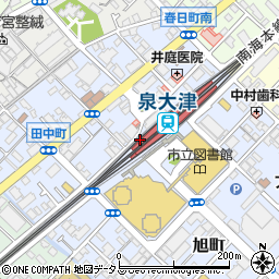 コーヨー泉大津店周辺の地図