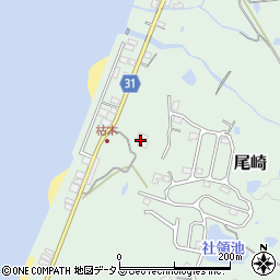 兵庫県淡路市尾崎457周辺の地図