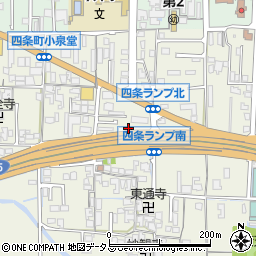 奈良県橿原市四条町655周辺の地図