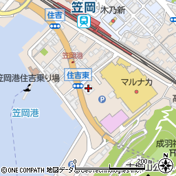 笠岡信用組合本店周辺の地図