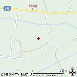 広島県東広島市河内町小田1583-3周辺の地図