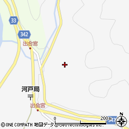 広島県東広島市河内町河戸45周辺の地図