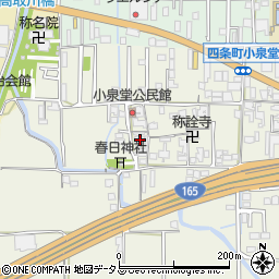 奈良県橿原市四条町704周辺の地図