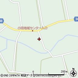 広島県東広島市河内町小田2516-4周辺の地図