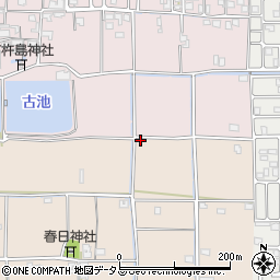 奈良県葛城市大畑46周辺の地図