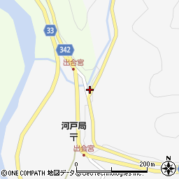 広島県東広島市河内町河戸54周辺の地図