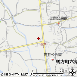 岡山県浅口市鴨方町六条院西1336-5周辺の地図