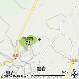 香川県小豆郡土庄町黒岩440周辺の地図
