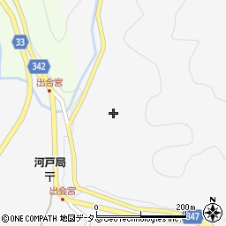 広島県東広島市河内町河戸44周辺の地図
