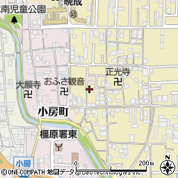 奈良県橿原市縄手町103-1周辺の地図