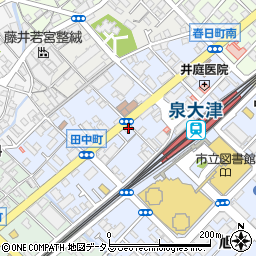みらい薬局　泉大津店周辺の地図