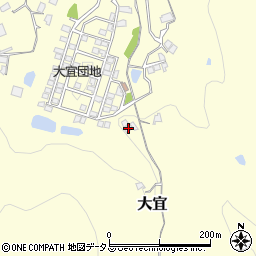 岡山県笠岡市大宜690周辺の地図
