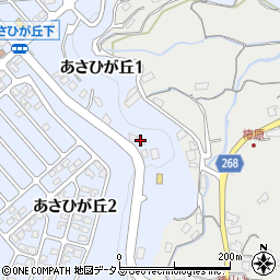 広川エナス株式会社　あさひが丘ＳＳ周辺の地図
