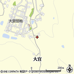 岡山県笠岡市大宜681周辺の地図