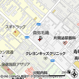 森弥毛織株式会社周辺の地図