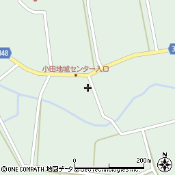 広島県東広島市河内町小田2516-5周辺の地図