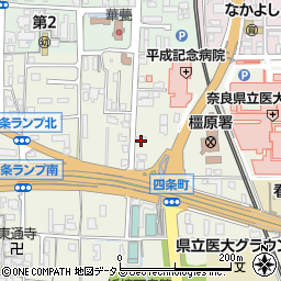 横田寿司 橿原店周辺の地図