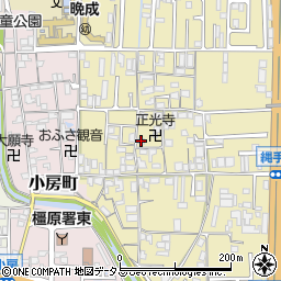 奈良県橿原市縄手町110周辺の地図