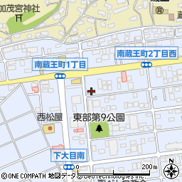セブンイレブン福山南蔵王２丁目店周辺の地図