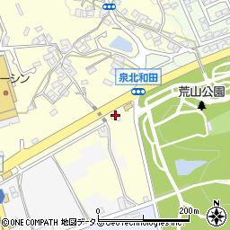 ダイキチ 泉北和田店周辺の地図