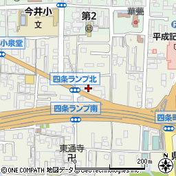 奈良県橿原市四条町647周辺の地図