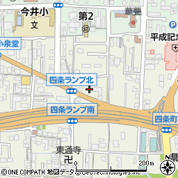 奈良県橿原市四条町646周辺の地図