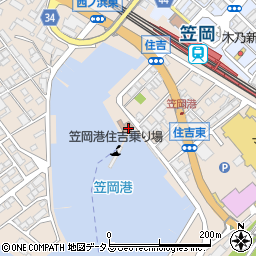 三洋汽船株式会社　住吉のりば周辺の地図