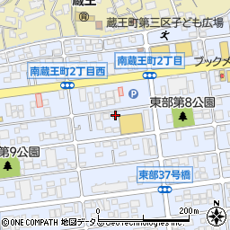 デミュール弐番館周辺の地図
