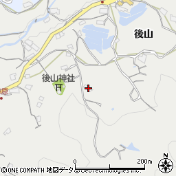 広島県広島市安佐北区安佐町後山1195周辺の地図