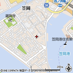 筒井塗料店周辺の地図