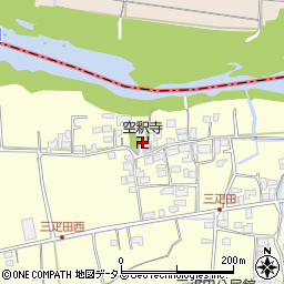 空釈寺周辺の地図