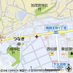 満天香 南蔵王店周辺の地図