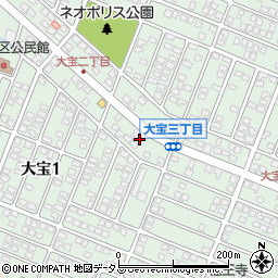中国四川料理 梅花子周辺の地図