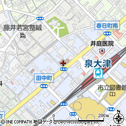 泉大津ライオンズクラブ周辺の地図
