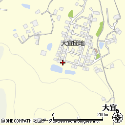 岡山県笠岡市大宜694-3周辺の地図