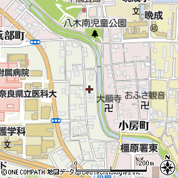 奈良県橿原市四条町895周辺の地図