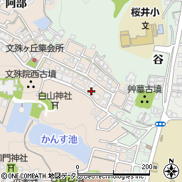 奈良県桜井市阿部679-5周辺の地図