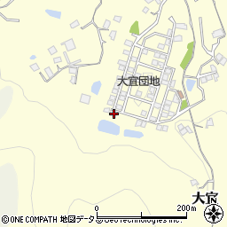 岡山県笠岡市大宜694-6周辺の地図