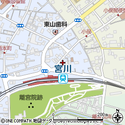 三重県伊勢市小俣町本町156周辺の地図