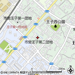 大阪府和泉市王子町2丁目1周辺の地図