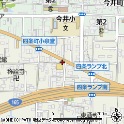 奈良県橿原市四条町795周辺の地図