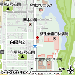 富田林市休日診療所周辺の地図