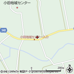 広島県東広島市河内町小田2558-1周辺の地図